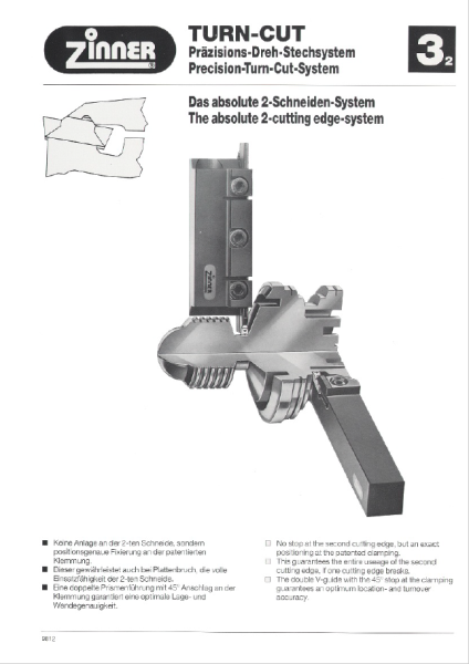 Catalogus Präzisions-Dreh-Stechsystem