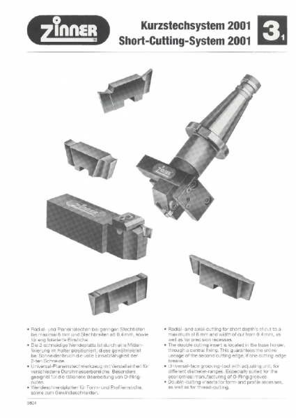 Catalogus Kurzstechsystem 2001